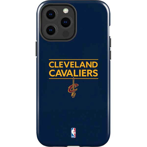 NBA Cleveland Cavaliers Standard - Blue iPhone 15 Pro Max Impact Case