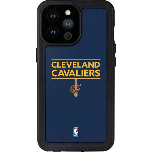 NBA Cleveland Cavaliers Standard - Blue iPhone 14 Pro Max Waterproof Case
