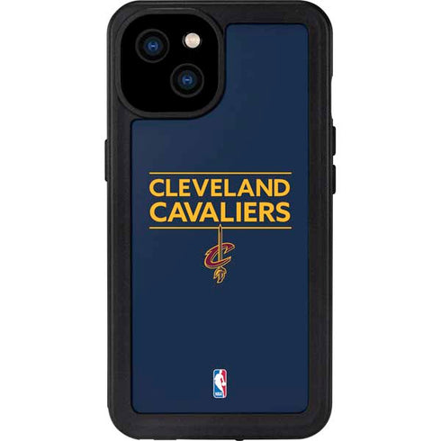 NBA Cleveland Cavaliers Standard - Blue iPhone 15 Plus Waterproof Case