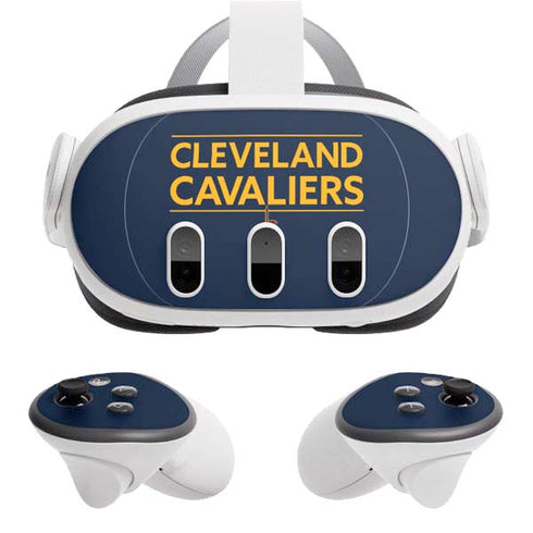 NBA Cleveland Cavaliers Standard - Blue Meta Quest 3 Skin