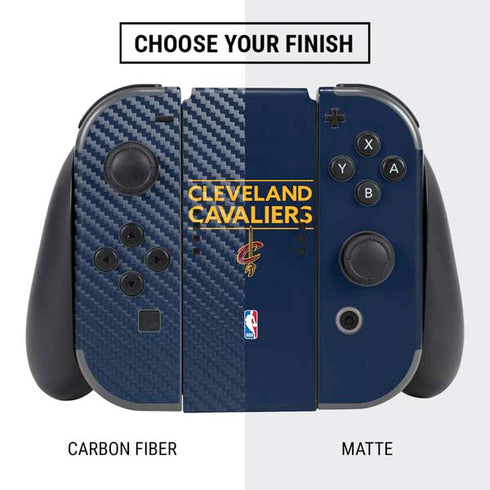 NBA Cleveland Cavaliers Standard - Blue Nintendo Switch Bundle Skin