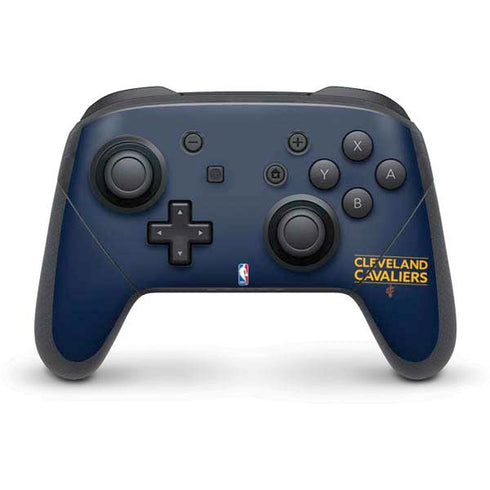 NBA Cleveland Cavaliers Standard - Blue Nintendo Switch Pro Controller Skin