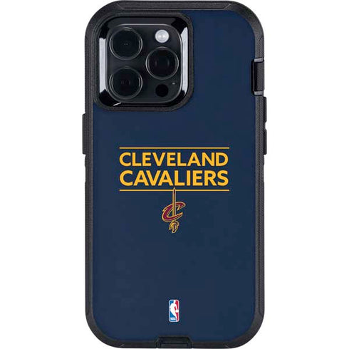 NBA Cleveland Cavaliers Standard - Blue Otterbox Defender iPhone Skin