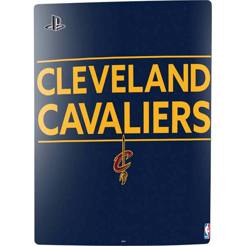 NBA Cleveland Cavaliers Standard - Blue PS5 Digital Edition Console Skin