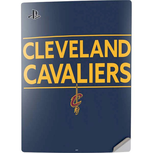 NBA Cleveland Cavaliers Standard - Blue PS5 Digital Edition Console Skin