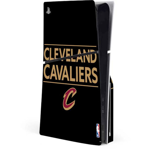 NBA Cleveland Cavaliers Standard - Blue PS5 Slim Disk Console Skin
