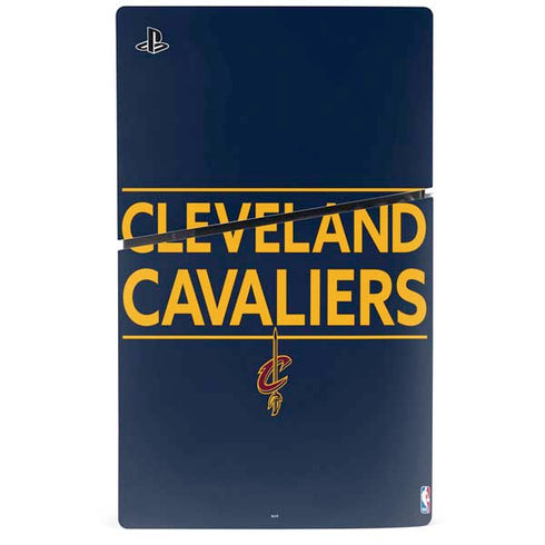 NBA Cleveland Cavaliers Standard - Blue PS5 Slim Digital Edition Bundle Skin
