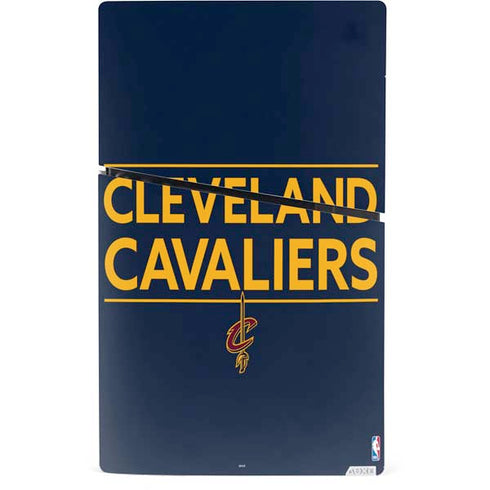 NBA Cleveland Cavaliers Standard - Blue PS5 Slim Digital Edition Bundle Skin