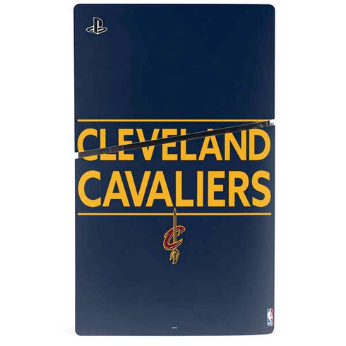 NBA Cleveland Cavaliers Standard - Blue PS5 Slim Digital Edition Console Skin