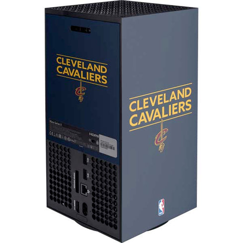 NBA Cleveland Cavaliers Standard - Blue Xbox Series X Console Skin