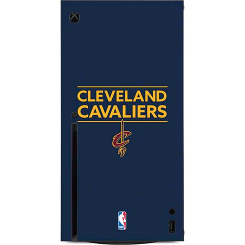 NBA Cleveland Cavaliers Standard - Blue Xbox Series X Console Skin