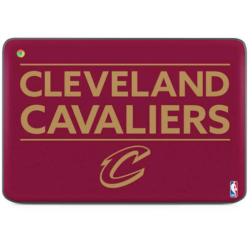 NBA Cleveland Cavaliers Standard - Maroon HP Chromebook Skin