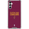 NBA Cleveland Cavaliers Standard - Maroon Galaxy A14 5G Clear Case