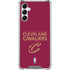 NBA Cleveland Cavaliers Standard - Maroon Galaxy A15 5G Clear Case