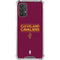 NBA Cleveland Cavaliers Standard - Maroon Galaxy A32 5G Clear Case