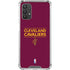 NBA Cleveland Cavaliers Standard - Maroon Galaxy A32 5G Clear Case