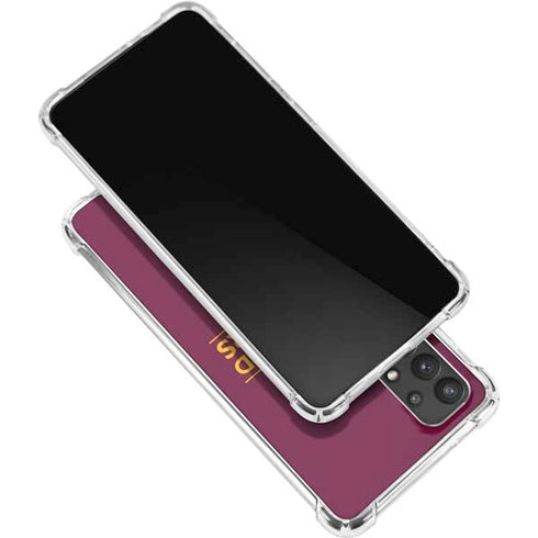 NBA Cleveland Cavaliers Standard - Maroon Galaxy A32 5G Clear Case
