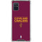 NBA Cleveland Cavaliers Standard - Maroon Galaxy A51 5G Clear Case