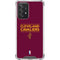 NBA Cleveland Cavaliers Standard - Maroon Galaxy A52 5G Clear Case