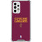 NBA Cleveland Cavaliers Standard - Maroon Galaxy A53 5G Clear Case