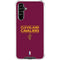 NBA Cleveland Cavaliers Standard - Maroon Galaxy A54 5G Clear Case