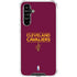 NBA Cleveland Cavaliers Standard - Maroon Galaxy A54 5G Clear Case
