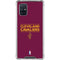 NBA Cleveland Cavaliers Standard - Maroon Galaxy A71 5G Clear Case