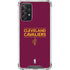 NBA Cleveland Cavaliers Standard - Maroon Galaxy A72 5G Clear Case