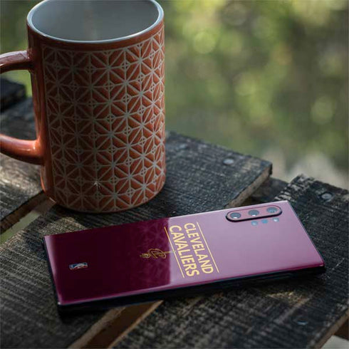 NBA Cleveland Cavaliers Standard - Maroon Galaxy Note 10 Plus Skin