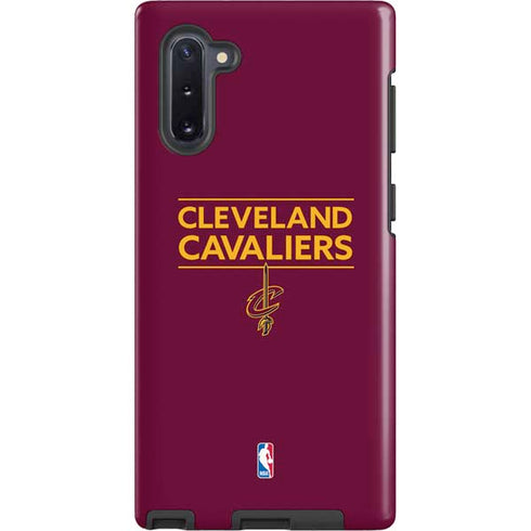 NBA Cleveland Cavaliers Standard - Maroon Galaxy Note 10 Pro Case