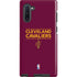 NBA Cleveland Cavaliers Standard - Maroon Galaxy Note 10 Pro Case