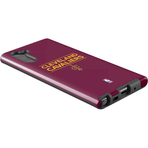 NBA Cleveland Cavaliers Standard - Maroon Galaxy Note 10 Pro Case