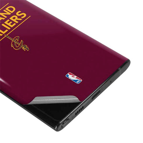NBA Cleveland Cavaliers Standard - Maroon Galaxy Note 10 Skin