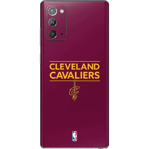 NBA Cleveland Cavaliers Standard - Maroon Galaxy Note20 5G Skin