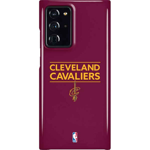 NBA Cleveland Cavaliers Standard - Maroon Galaxy Note20 Ultra 5G Lite Case
