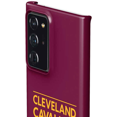 NBA Cleveland Cavaliers Standard - Maroon Galaxy Note20 Ultra 5G Lite Case