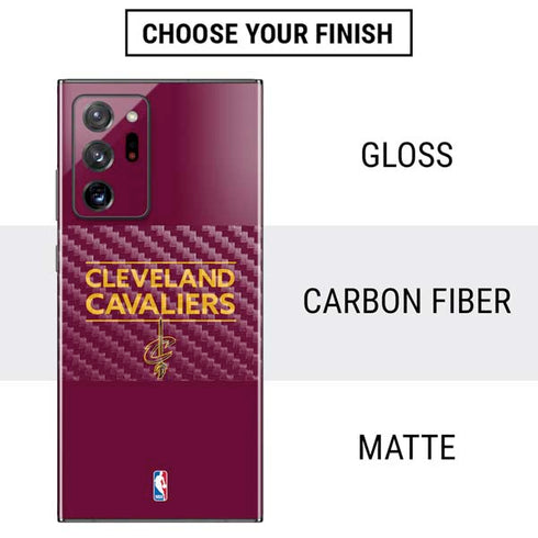NBA Cleveland Cavaliers Standard - Maroon Galaxy Note20 Ultra 5G Skin