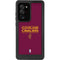 NBA Cleveland Cavaliers Standard - Maroon Galaxy Note20 Ultra 5G Waterproof Case