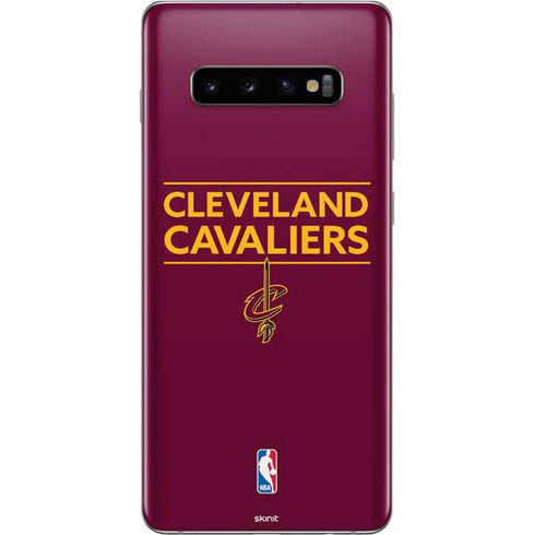 NBA Cleveland Cavaliers Standard - Maroon Galaxy S10 Plus Skin