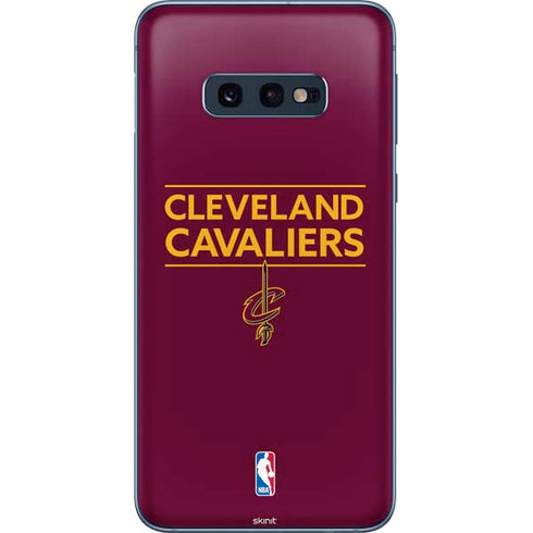 NBA Cleveland Cavaliers Standard - Maroon Galaxy S10e Skin