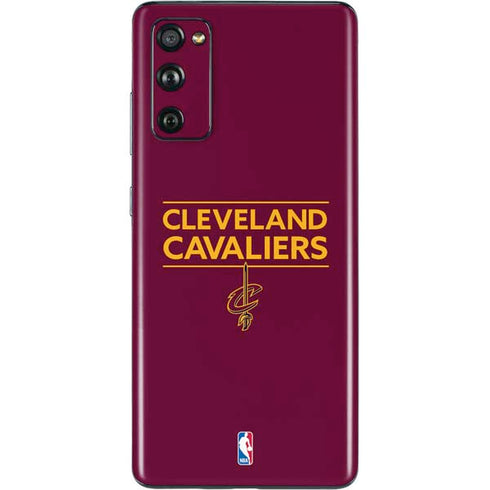 NBA Cleveland Cavaliers Standard - Maroon Galaxy S20 Fan Edition Skin