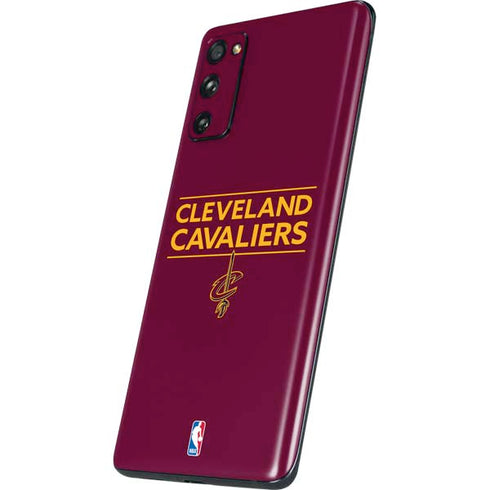 NBA Cleveland Cavaliers Standard - Maroon Galaxy S20 Fan Edition Skin