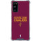 NBA Cleveland Cavaliers Standard - Maroon Galaxy S20 FE Clear Case
