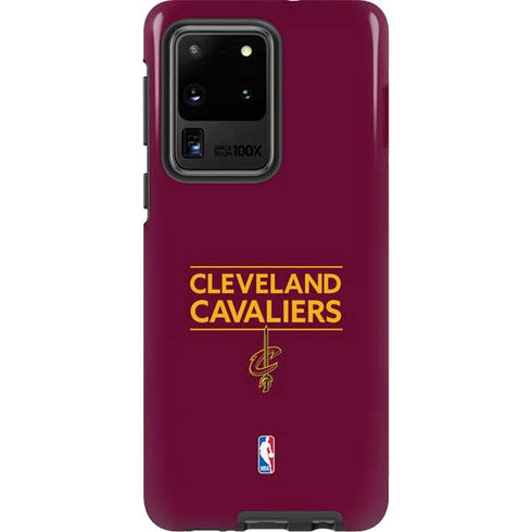 NBA Cleveland Cavaliers Standard - Maroon Galaxy S20 Ultra 5G Pro Case