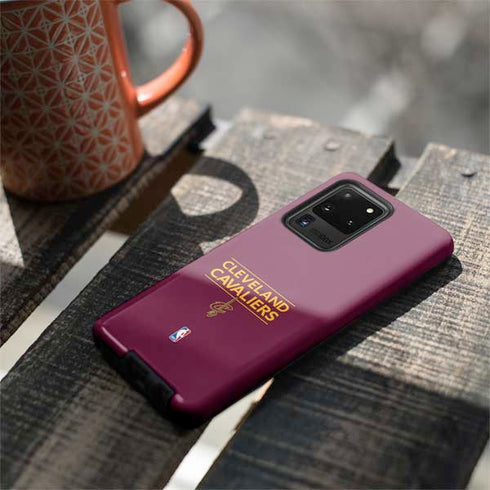NBA Cleveland Cavaliers Standard - Maroon Galaxy S20 Ultra 5G Pro Case