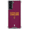 NBA Cleveland Cavaliers Standard - Maroon Galaxy S21 5G Clear Case