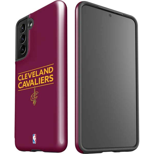 NBA Cleveland Cavaliers Standard - Maroon Galaxy S21 5G Pro Case