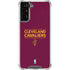 NBA Cleveland Cavaliers Standard - Maroon Galaxy S21 FE Clear Case