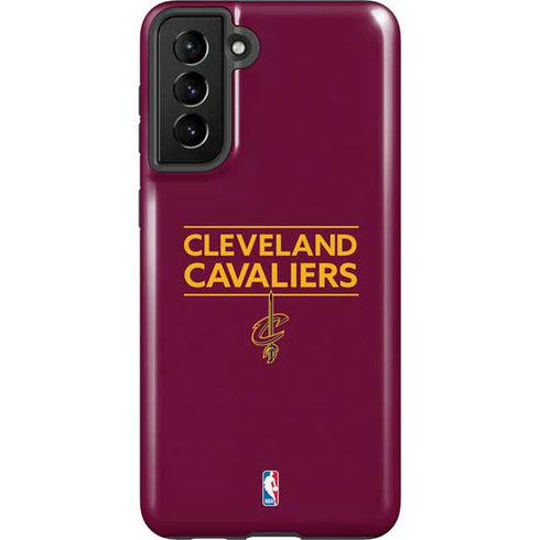 NBA Cleveland Cavaliers Standard - Maroon Galaxy S21 FE Pro Case