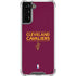 NBA Cleveland Cavaliers Standard - Maroon Galaxy S21 Plus 5G Clear Case
